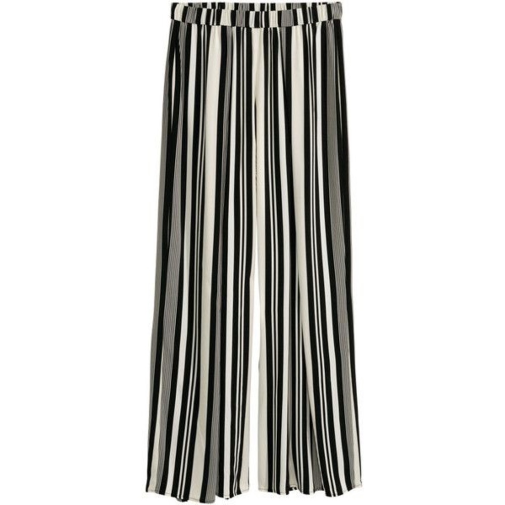 H&M Striped Wide Leg Pants